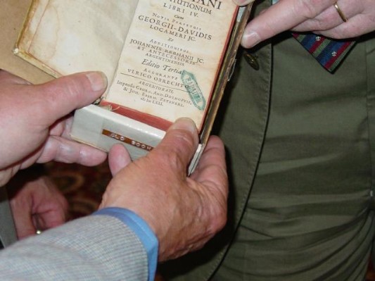 Old Book and Radauer Stamp.JPG