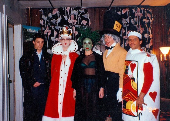 028 - With Marty Wes Larissa & Steve for Halloween - 1992.jpg