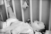 003 - Sleeping in crib - 1963.jpg