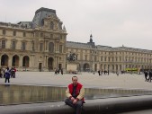 029 - Sitting in Louvre Courtyard - 2004.jpg