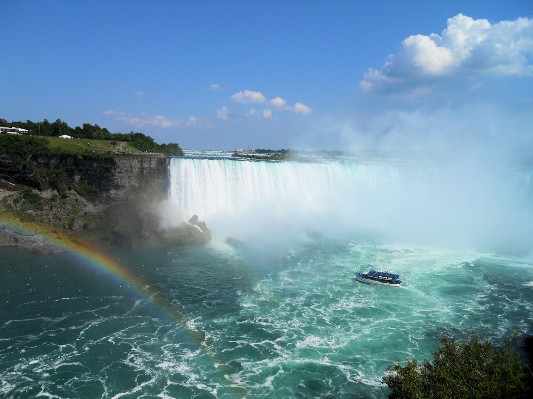 Canadian Falls with Rainbow and Maiden of the Mist-2011.jpg