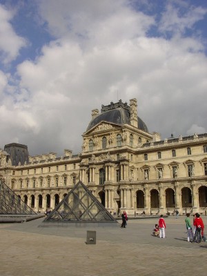 005 - Small Pyramid at Louvre Courtyard - 2004.jpg