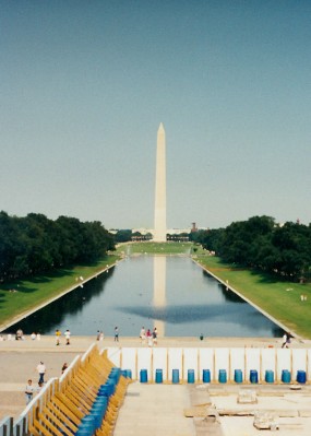 026 - Washington Monument with Reflecting Pond - 1996.jpg