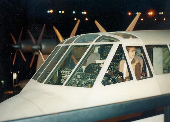 040 - Howard Hughes at the Controls of the Spruce Goose - 1992.jpg