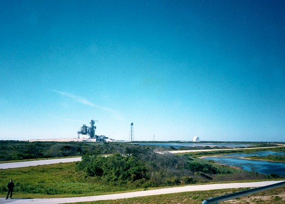 061 - Space Shuttle on Platform at Kennedy Space Center Pic 3 - 1991.jpg