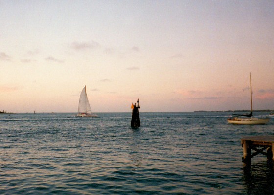 015 - Sunset at Key West Pic 2 - 1990.jpg