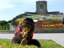 Leo and the Floral Clock-2011.jpg